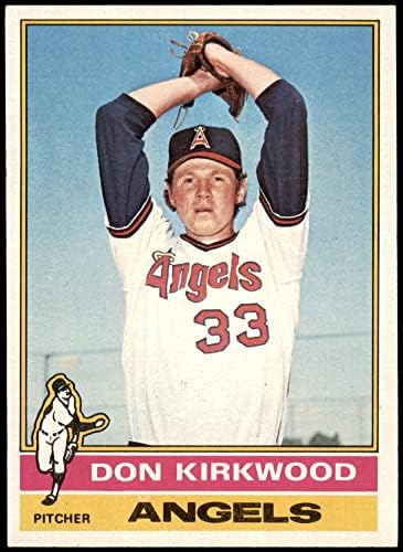 1976 Topps 108 Don Kirkwood Los Angeles Melekleri (Beyzbol Kartı) NM / MT Melekleri