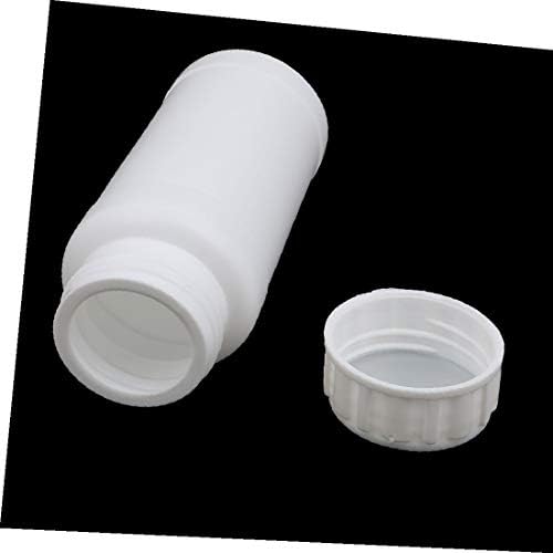 X-DREE 100ml Plastik Beyaz Yuvarlak Katı Toz Şişe Saklama Kabı Kavanozu (100ml plastik BEYAZ-O redondo sólido polvo botella