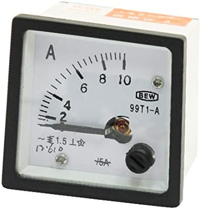 X-DREE Sınıf 1.5 0-10A Ölçek Aralığı AC Akım Paneli ampermetre 99T1-A(Sınıf 1.5 0-10A Escala Rango Corriente AC Panel amperio