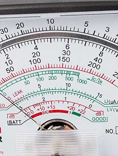 Aexit AC / DC Voltmetre ölçer Çoklu Test Cihazı Analog Multimetre Multimetre w Test Uçları