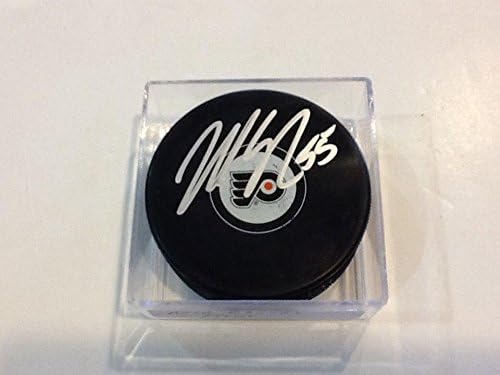 Nick Schultz İmzalı Philadelphia Flyers Hokey Diski İmzalı b-İmzalı NHL Diskleri