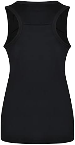 Umbro Bayan / Bayan PTF Racerback Kolsuz Bluz (10 ABD) (Siyah)