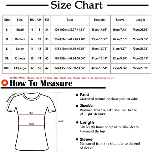 lcepcy Gevşek Fit Tunik Üstleri Kadınlar için V Boyun Düğmesi Dantelli tişört Batik Baskı Kısa Kollu Bluz Yaz Casual Tees