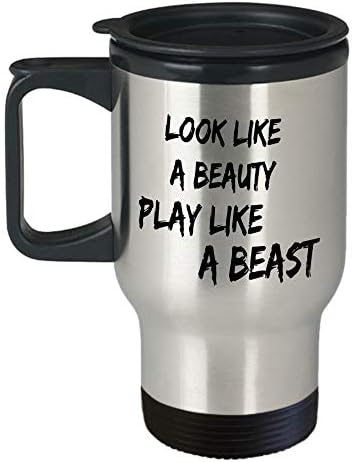 Lacrosse Kahve Seyahat Kupa En Komik Benzersiz Gevşek kişi çay bardağı Erkekler Kadınlar İçin Mükemmel bir Fikir bir güzellik