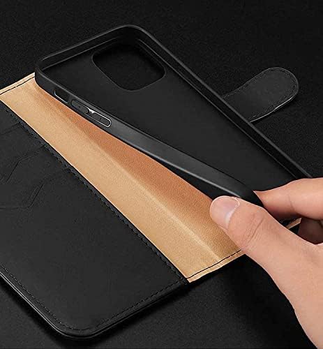 Wtukmo Flip [RFID Engelleme] Cüzdan Telefon Kapağı, Apple iPhone 14 için Artı Durumda 2022 Deri [TPU İç Kabuk] Folio Kickstand