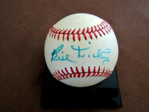 Bill Dickey 14x Wsc Yankees Hof İmzalı Otomatik Vtg Lee Macphail Oal Beyzbol Jsa Lt İmzalı Beyzbol Topları