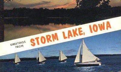 Fırtına Gölü, Iowa Kartpostalı