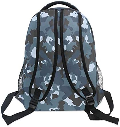 Mavi Kamuflaj askeri sırt çantaları seyahat Laptop sırt çantası okul çantaları gençler erkekler kadınlar için