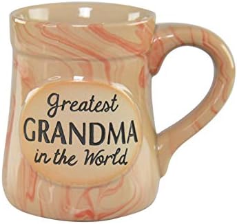 HOME-X Dünyanın En Büyük Büyükannesi Anneler Günü veya Noel için Seramik Yenilik Kupa