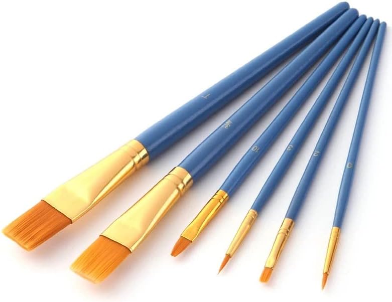 n / a Profesyonel Naylon Saç Boya Fırçaları Kalem Yağı Akrilik Suluboya Çizim Boyama Fırça Kalemler Sanat Kırtasiye Malzemeleri