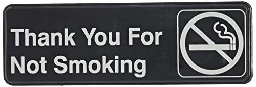 Sigara İçmediğiniz için Teşekkür Ederiz Uygunluk İşareti / Ticari Kullanım için / Restoranlar, Oteller, işletmeler