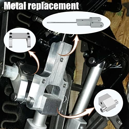 Metal Geçiş Sürücü Konektörü Fit La-Z-Boy / Lazyboy Güç Recliners,Metalik Renk Gümüş