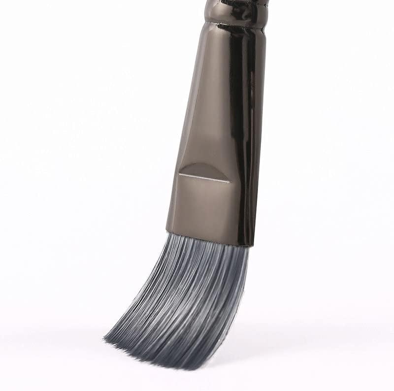 SLNFXC 12 Parça Fırça Seti Naylon Fırça Kısa Saplı Yağlı Akrilik Fırça Suluboya Kalem Fan Kanca Hattı Fırça Seti