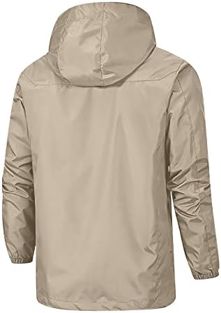 ADSSDQ Erkek Ceket Kış, Park Kış Artı Boyutu Uzun Kollu Ceket Erkek Moda Orta Ağırlık Rüzgar Geçirmez Ceket Yüksek Neck1