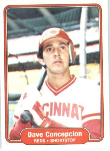 1982 Fleer Beyzbol Kartı 63 Dave Concepcion