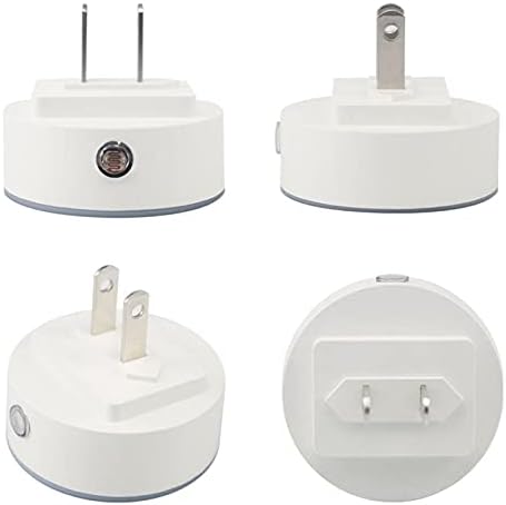 2 Paket Plug-in Gece Lambası LED Gece Lambası Alacakaranlıktan Şafağa Sensörü Çocuk Odası, Kreş, Mutfak, koridor Tropikal