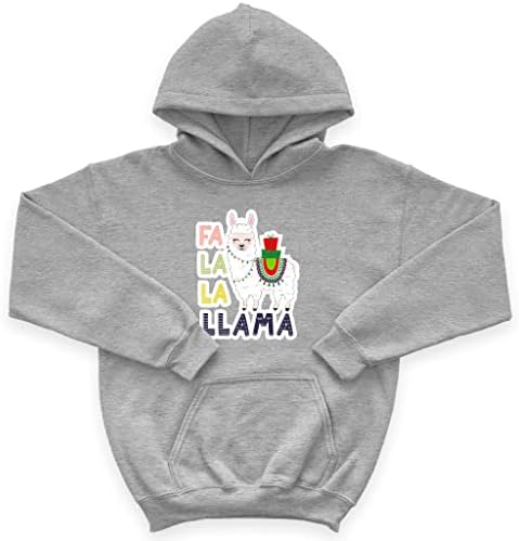 Fa La La La Lama Çocuk Sünger Polar Kapüşonlu-Lama Çocuk Kapüşonlu-Çocuklar için Hayvan Kapüşonlu