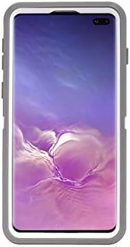 AlphaCell Kapak ile Uyumlu Samsung Galaxy S10 Artı / S10 + (Sadece) / Kılıf Kılıf Serisi / Taşıma Kemer Klipsi ile Askeri