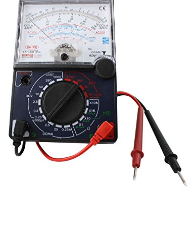 Aexıt YX-360TRN Plastik ölçer Kabuk AC / DC Volt Ohm HPE Ses Seviyesi Test Analog Multimetre Multitester