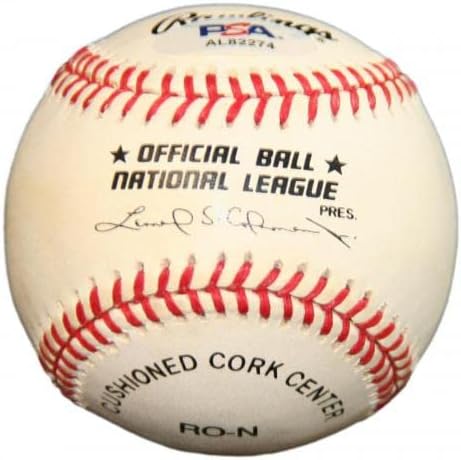 Bud Selig İmzalı OML Beyzbol İmzalı MLB Komiseri PSA / DNA AL82274 - İmzalı Beyzbol Topları