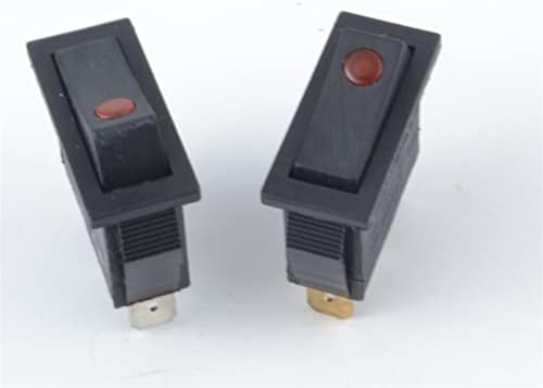 gande Rocker Anahtarı AC 16A 250 V 3 Pin SPDT KCD3 ON-Off 3 Pozisyon Rocker anahtarı kırmızı ısıtıcı elektrikli masa güç