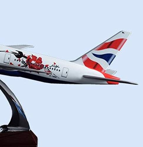 47 cm Reçine B777 Uçak Modeli British Airways Boeing 777 İngiliz Uçak Modeli Airbus Modeli Yaratıcı Koleksiyonu Hediye doğum