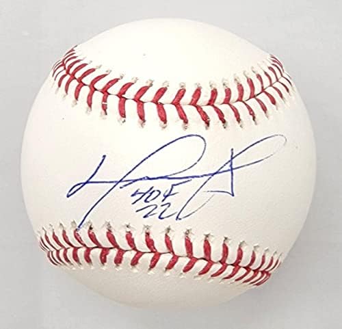 David Ortiz İmzalı Boston Red Sox Major League Baseball W / HOF 22 Beckett Tanık İmzalı Beyzbol Topları