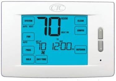7 Gün Dokunmatik programlanabilir termostat 4H / 2C 4 3 ısı 2 soğuk-CTC 84210T 5/2