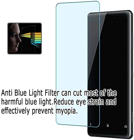 Puccy 2 paket Anti mavi ışık ekran koruyucu film ile uyumlu PHİLİPS 221S6QHAW 11 21.5 Ekran monitör TPU koruma ( Temperli