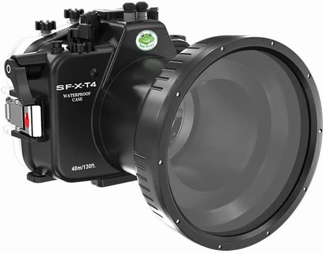 Deniz kurbağaları Fujifilm X-T4 16-50mm 18-55mm 40 M / 130FT Sualtı kamera muhafazası…