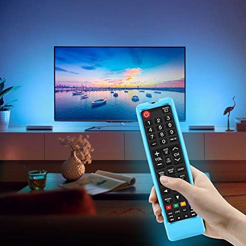 Samsung LCD LED HDTV 3D Akıllı TV Uzaktan Kumandası için 3 Adet Silikon Koruyucu Kılıf Kapak, Samsung BN59-01199F BN59-01301A