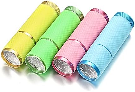 4 Renk UV El Feneri Ultraviyole ışık mini fener İşık Lambası Epoksi UV Reçine Kür Yapıştırıcı Tutkal Takı Ekipmanları Aracı