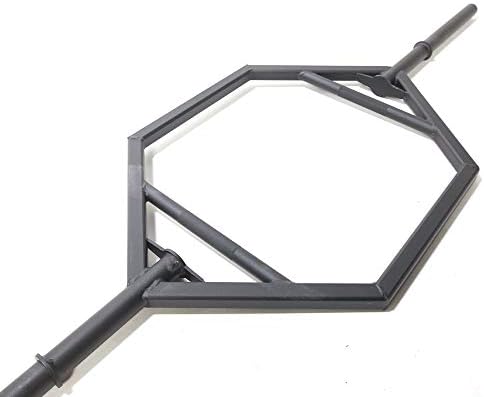 Güç Sistemleri Hex Trap Barbell-ACFT Onaylı Siyah Toz Boyalı 60 lb Çubuk