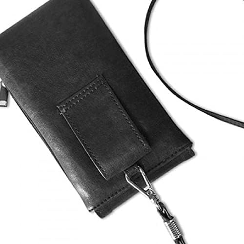 Japonya Ulusal Bayrak Asya Ülke Telefon cüzdan çanta asılı cep kılıfı Siyah cep
