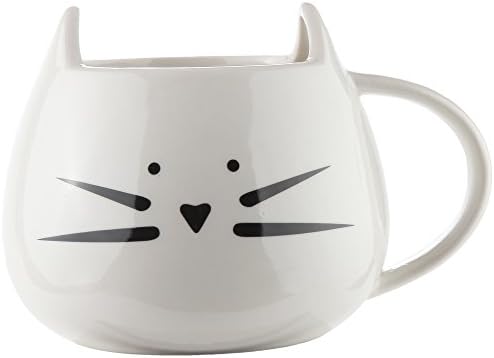 Ev - X-Seramik Kedi Kahve ve Çay Bardağı, Herhangi bir öğünde herhangi bir fırsat için tüm Kedi Severler için Mükemmel Eğlenceli