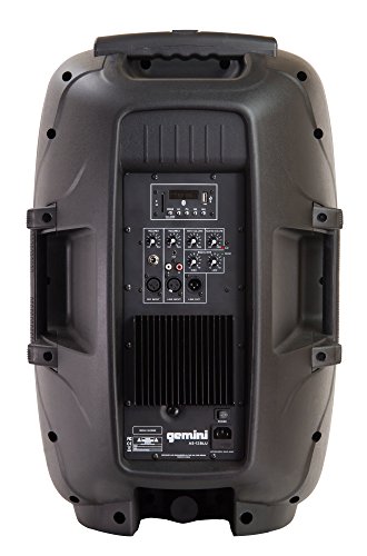İkizler AS Serisi AS-12BLU Profesyonel Ses Bluetooth 12 inç Taşınabilir Aktif PA Hoparlör, Yüksek/Düşük Dengeleme ve Kazanç