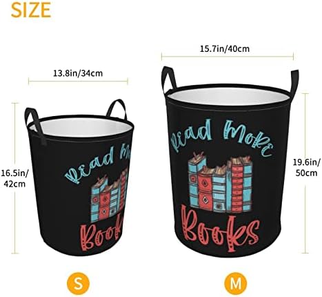 Çamaşır Sepeti, Daha Fazla Kitap Okuyun Depolama Sepeti Oyuncak Organizatör çamaşır sepeti Üniversite Yurtları için, Kreş(38L