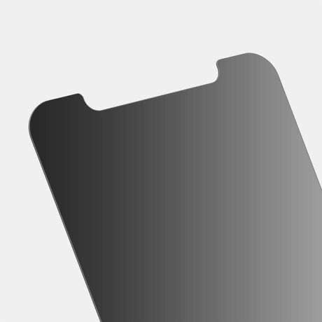 BodyGuardz SpyGlass Alüminyum Gizlilik Ekran Koruyucu için iPhone 12 Pro Max