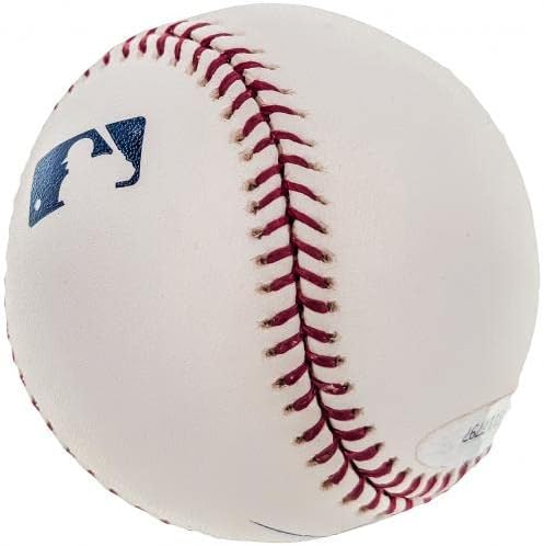 Dan Johnson İmzalı Resmi MLB Beyzbol Oakland A'nın Tristar Holo'su 3117797-İmzalı Beyzbol Topları