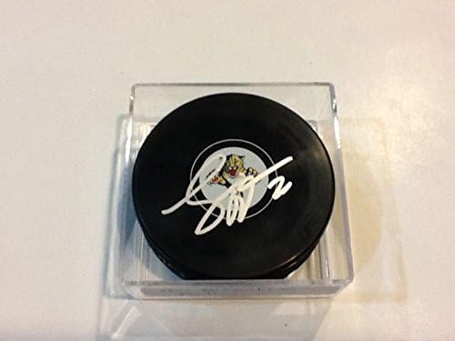 Sean Bergenheim İmzalı Florida Panthers Hokey Diski İmzalı b-İmzalı NHL Diskleri