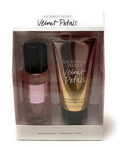 Victoria's Secret 2 Parçalı Hediye Seti: Kokulu Vücut Sisi, Vücut Losyonu, Kadife Yaprakları