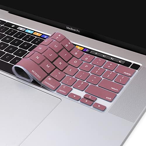MOSISO Klavye Kapağı MacBook Pro 13 inç ile Uyumlu M2 2023, 2022, 2021 2020 M1 A2338 A2289 A2251 ve MacBook Pro 16 2020 2019