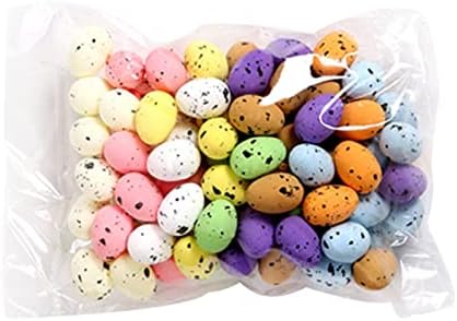 Parti Süslemeleri Köpük Paskalya Yumurtaları için El Sanatları ve Paskalya Parti Süslemeleri Ev Dekor (100) Olay Elbise Artı