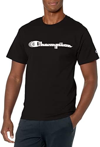 Şampiyonu erkek tişört, Pamuk Orta Ağırlık erkek Crewneck Tee, erkek t-shirtü, Grafik Komut Dosyası