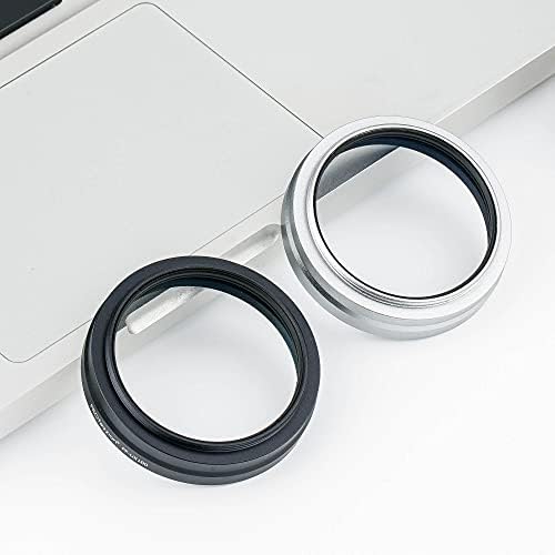 Fuji Fujifilm X100V /X100F /X100T /X100S /X100 için PROfezzion Metal Lens Kapağı, [Fujifilm X100 Serisi Orijinal Ön Halka