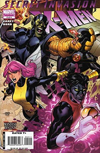 Gizli İstila: X-Men 2 VF; Marvel çizgi romanı / Mike Carey-Terry Dodson