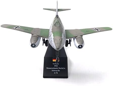 Uçak Modelleri 1/72 için Fit 1944 Messerscchmitt Me262 Minyatür Dekoratif Plastik Uçak Kiti Döküm Metal Model Grafik Ekran