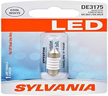 SYLVANİA-DE3175 31mm Festoon LED Beyaz Mini Ampul-Parlak LED Ampul, iç aydınlatma için İdeal-Harita, Kubbe, Kargo ve Plaka