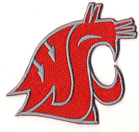 Washington Eyaleti Spor Yamalar Logo Nakış Demir, Kumaş üzerine Dikiş