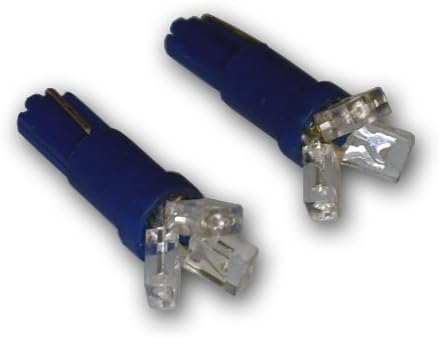 Tuningpros LEDGB-T5-B3 Torpido Gözü LED Ampuller T5, 3 LED Mavi 2'li Set
